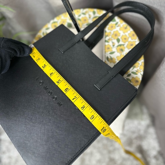NEW Ted Baker London Black Seacon Small Crosshatch Icon Tote Bag - Picture 8 of 11